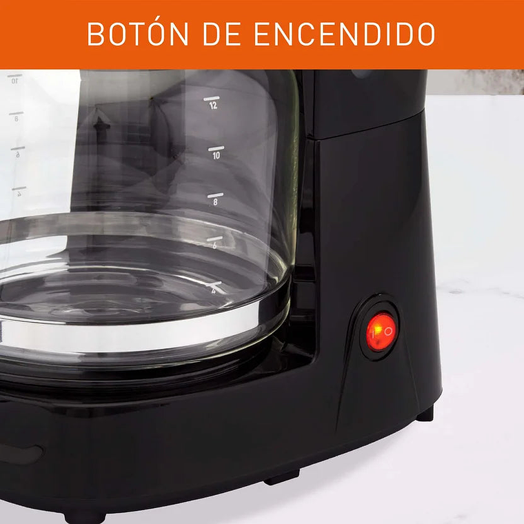 Cafetera Imusa Café City XL 12 Tazas Negra 2