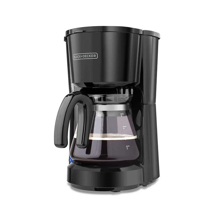 Cafetera negra BLACK+DECKER 5 tazas CM0701B 5