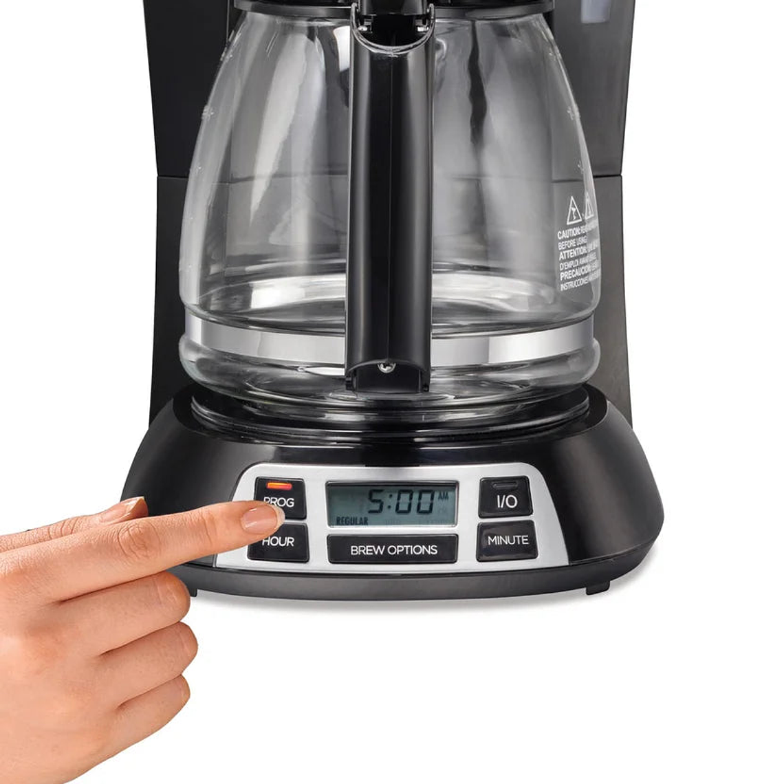 Cafetera Programable 12 Tazas Easy Touch 2