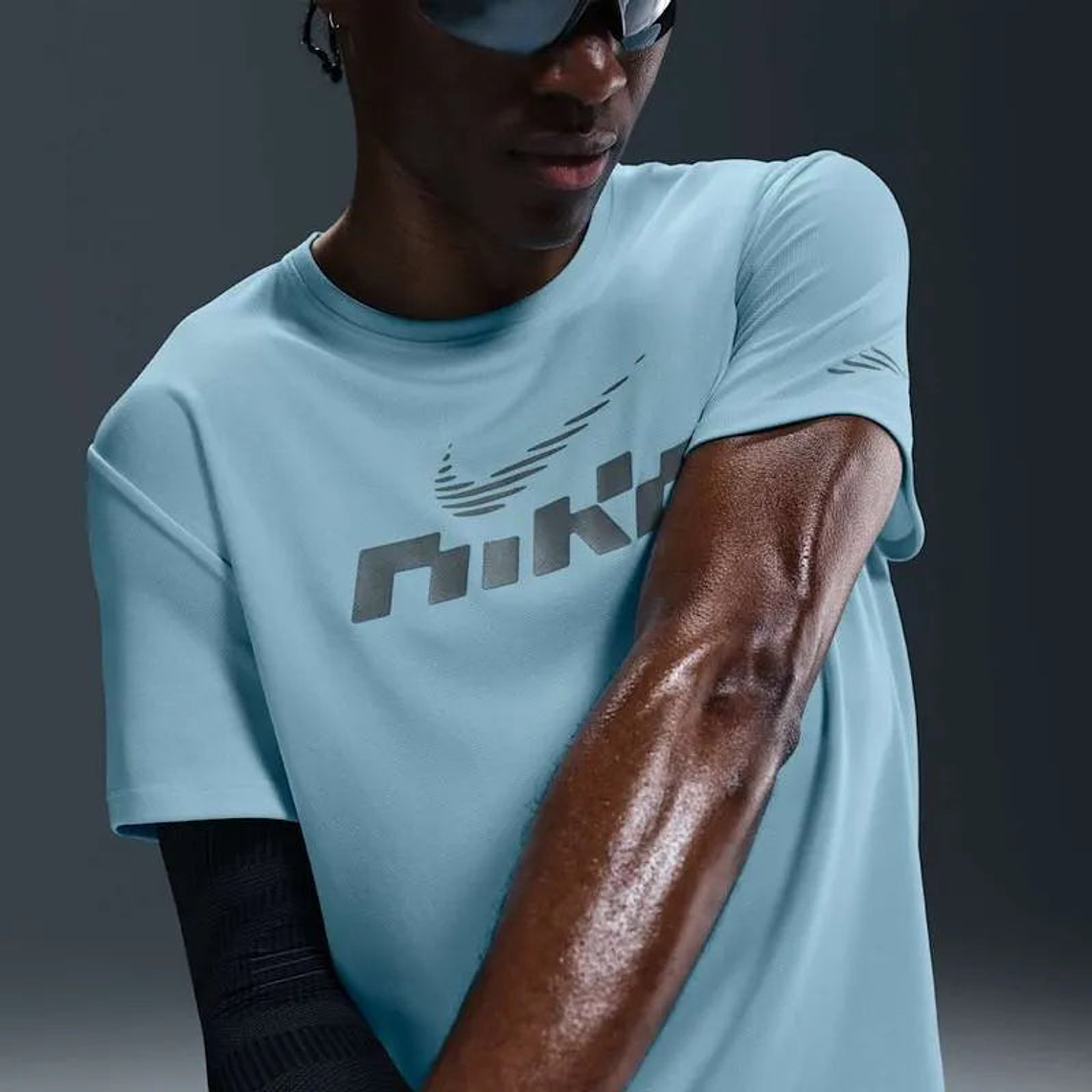 Nike Miler Flash Camiseta de correr de manga corta Dri-FIT UV para hombre 3