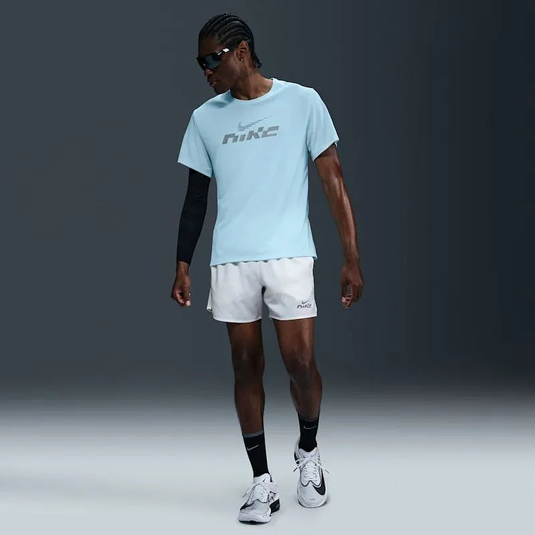 Nike Miler Flash Camiseta de correr de manga corta Dri-FIT UV para hombre 4