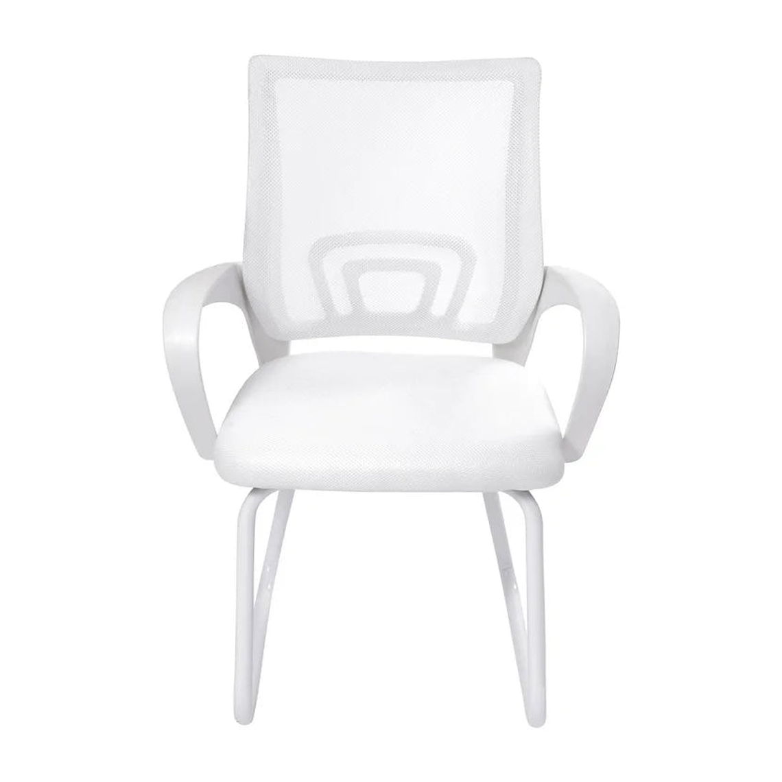 Silla Oficina Fija 87X61.5X49 Blanco 2