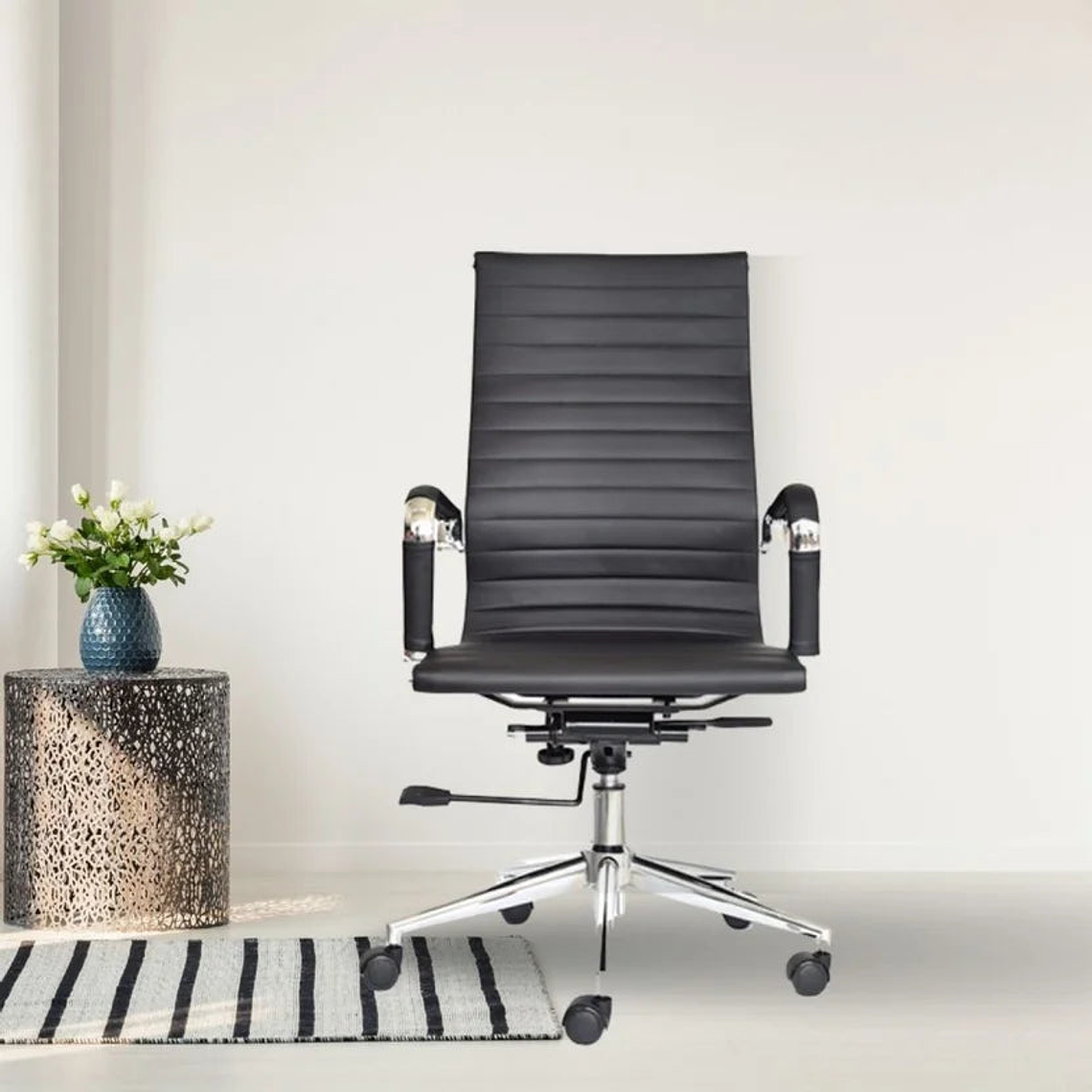 Silla Ejecutiva de Lujo 49X64X114.5 Negro 1