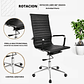 Silla Ejecutiva de Lujo 49X64X114.5 Negro - Miniatura 2