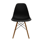 Set X4 Sillas Eames para Comedor/Sala Negro - Miniatura 2