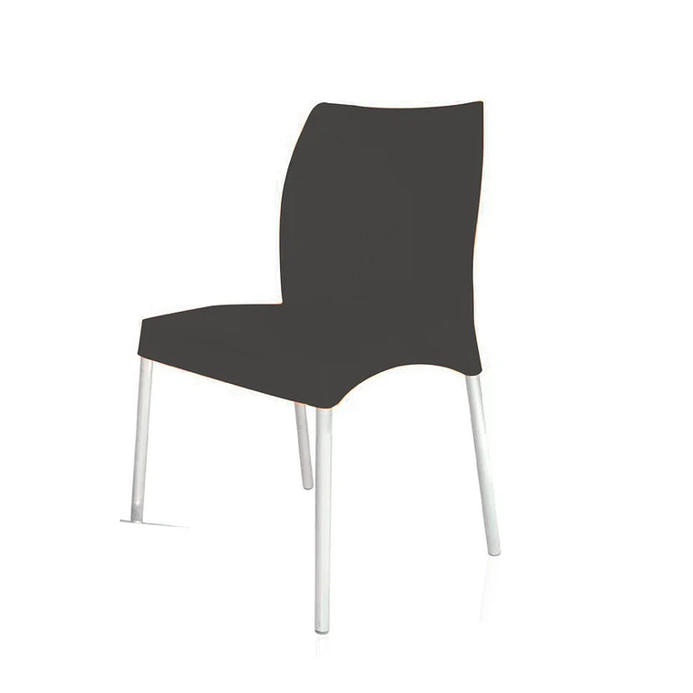 Silla de escritorio Negro Ekm Design Staile 1