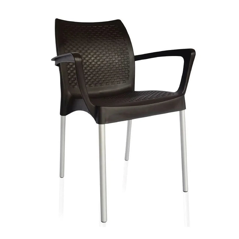Silla de escritorio Negro con brazos Ekm Design Staile 1