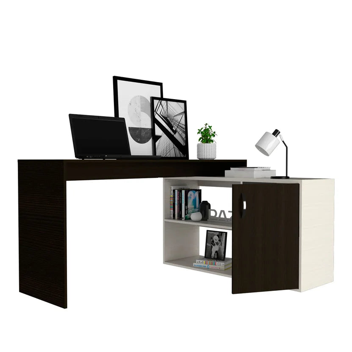 Escritorio Axis 76X151X116Cm Wengue/Mafil 5