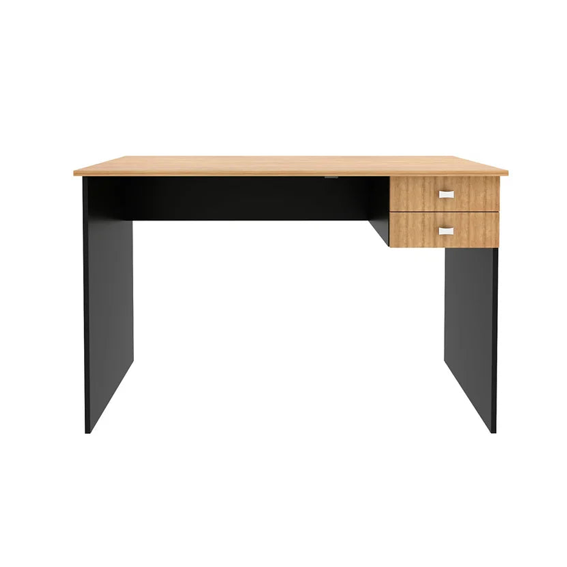 Escritorio Oficina Volt Negro/almendra Bonno 4