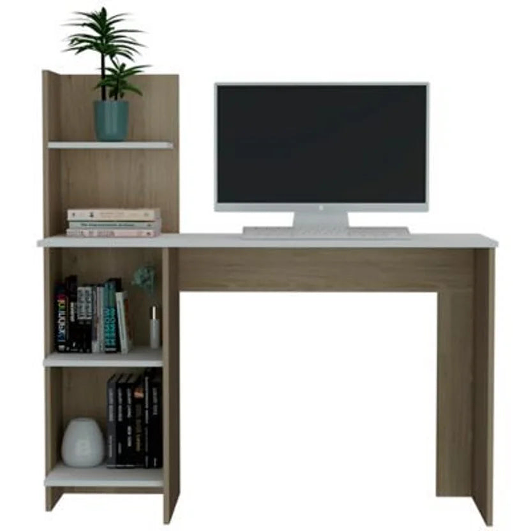 Escritorio 120 Vilna Rovere+Blanco 120x120x45cm 7