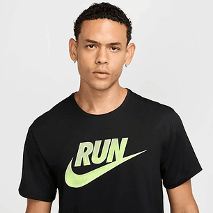 Camiseta de correr de manga corta Dri-FIT para hombre