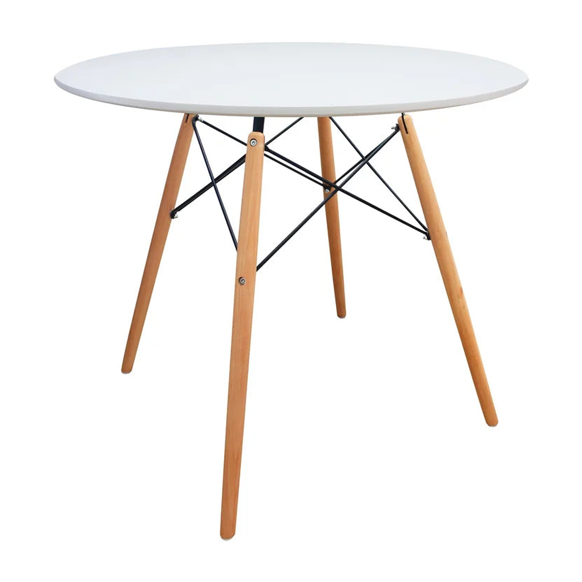 Mesa Dkr Tipo Eames de Madera 1