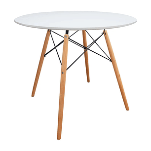 Mesa Dkr Tipo Eames de Madera