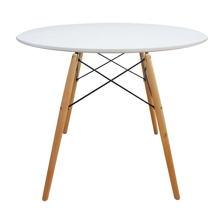 Mesa Dkr Tipo Eames de Madera 2