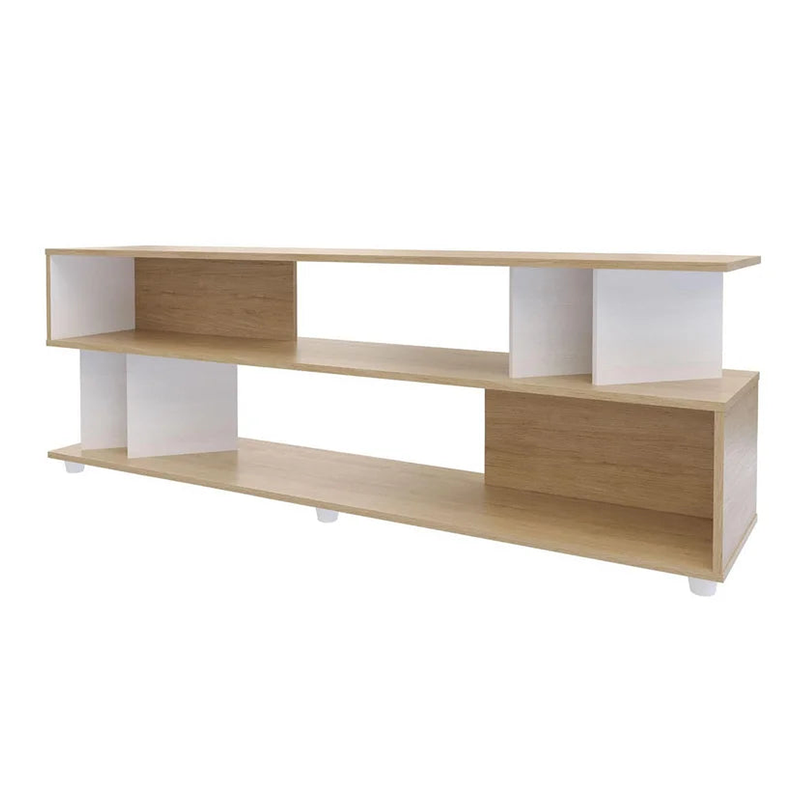 Mesa Tv Flat 50X160X40Cm Duna Blanco 4