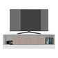 Mesa Tv Hopeland 75 Blanco+Natural 50x180x37 cm - Miniatura 3