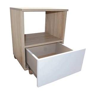 Mesa de Noche Estilo Europeo 40X47X35 Cm