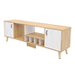 Mesa Tv Fara 60x180x40cm Fresno Eu Blanco - Miniatura 4