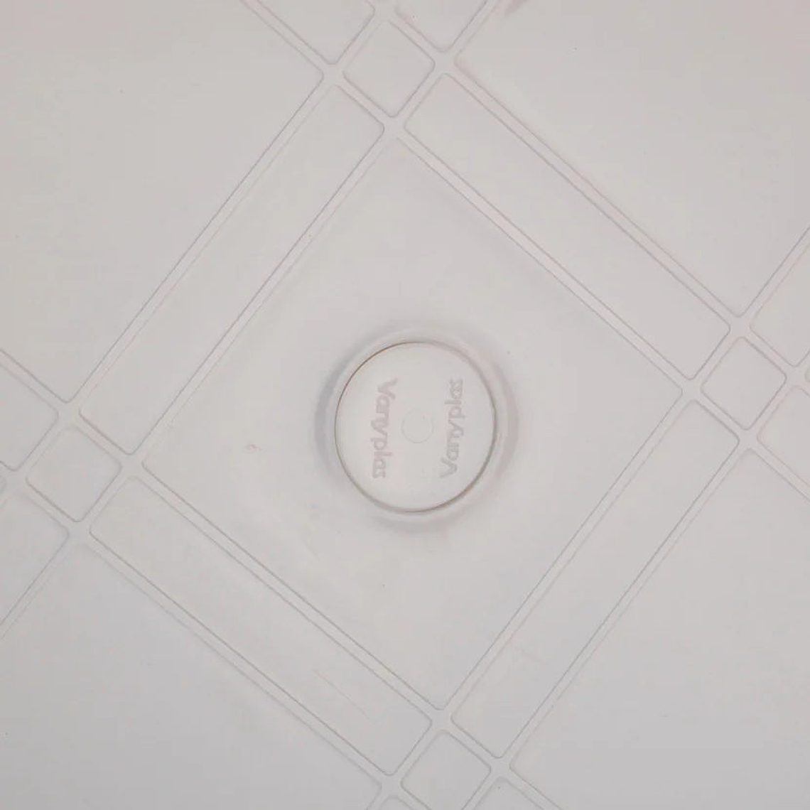 Mesa Redonda Plástica Blanco 71x60x71 Cm 2