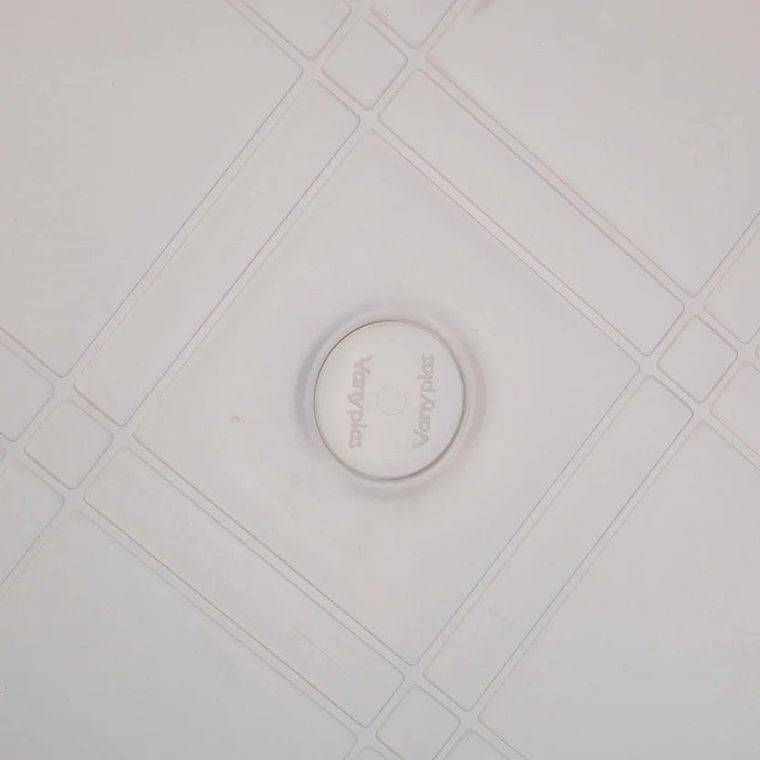 Mesa Redonda Plástica Blanco 71x60x71 Cm 2