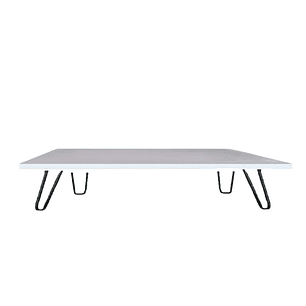 Mesa de Centro 48X48X21Cm Blanco