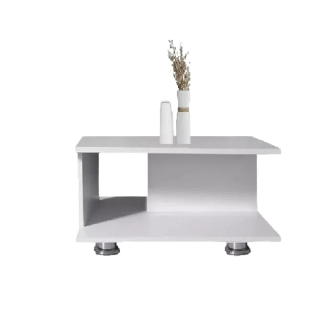 Mesa de Centro 48X48X31Cm Blanco 1