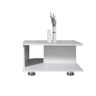 Mesa de Centro 48X48X31Cm Blanco