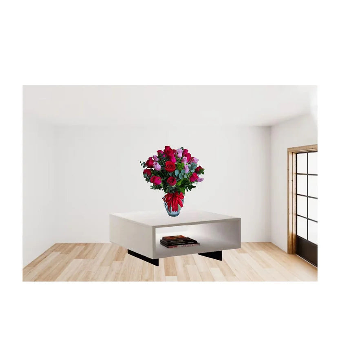 Mesa de Centro 48X25X48Cm Blanco 1