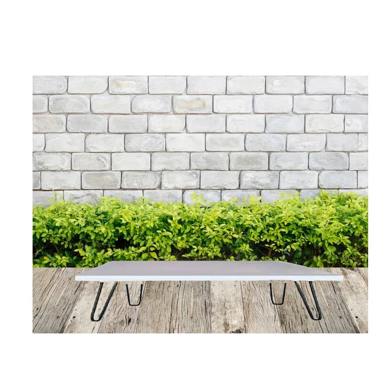 Mesa de Centro 48X48X21Cm Blanco 2