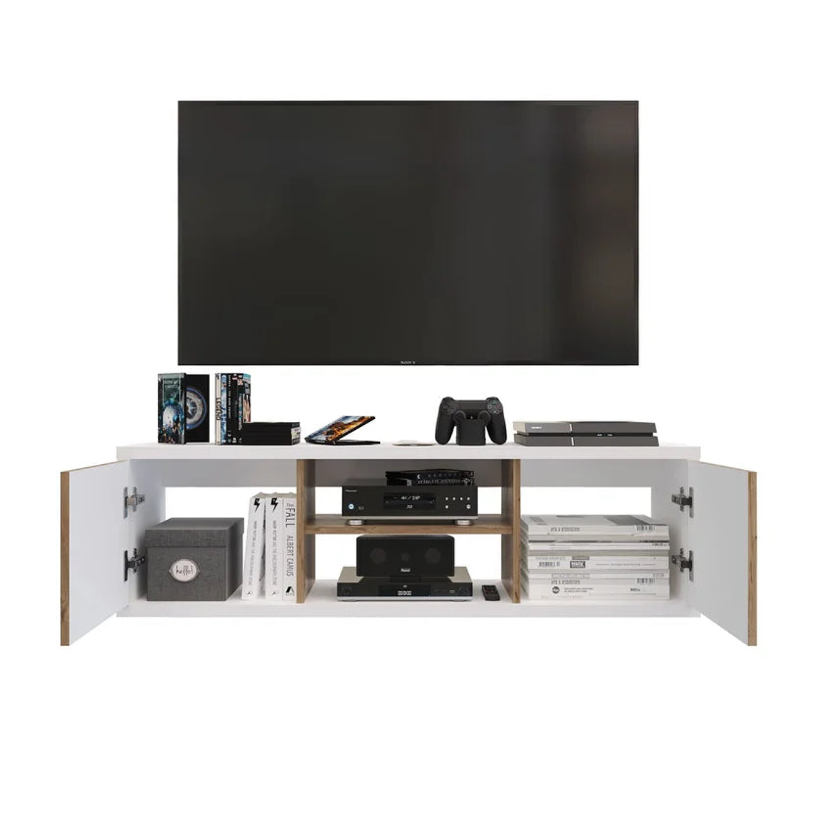 Mesa Tv Flotante Dalia 35X120X30Cm Duna 6