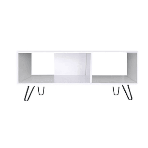 Mesa de Centro 85X30X45Cm Blanco