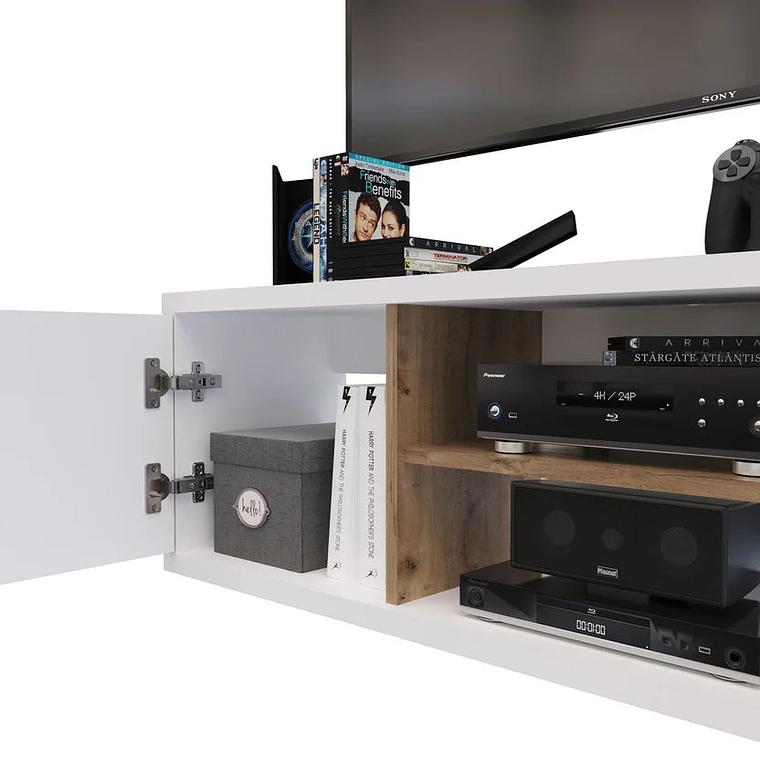 Mesa Tv Flotante Dalia 35X120X30Cm Duna 7