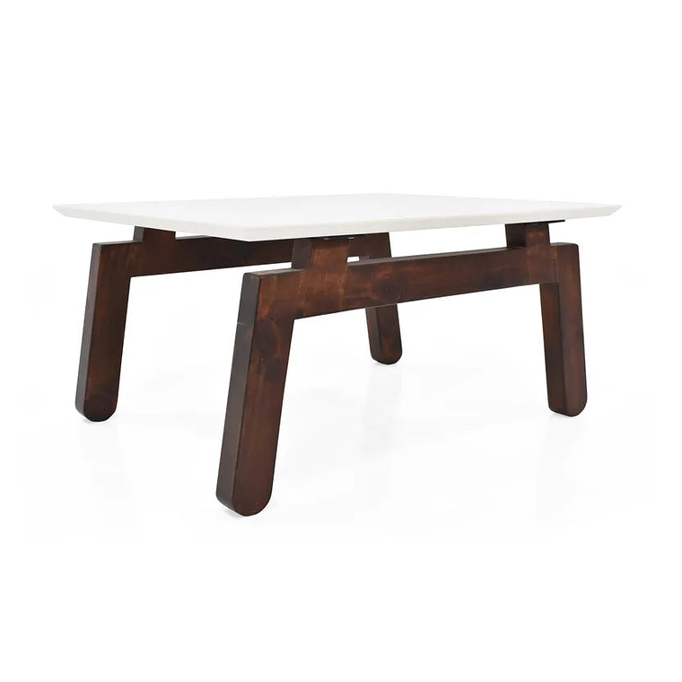 Mesa de Centro Segovia 25X50X60 Cm Blanco 5