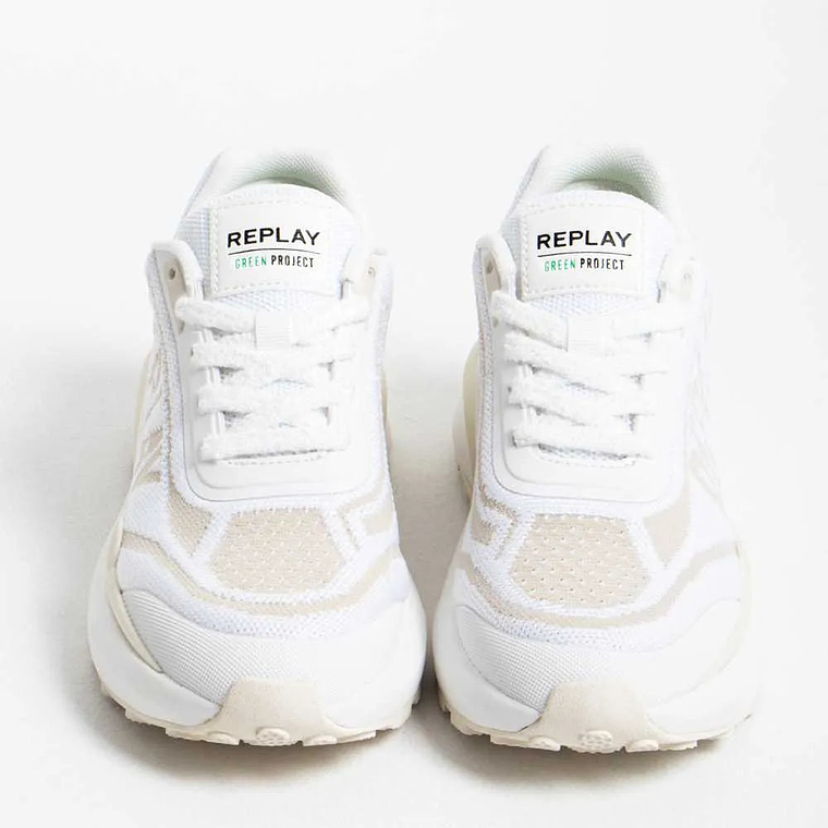 Tenis Replay para Mujer Blanco 4