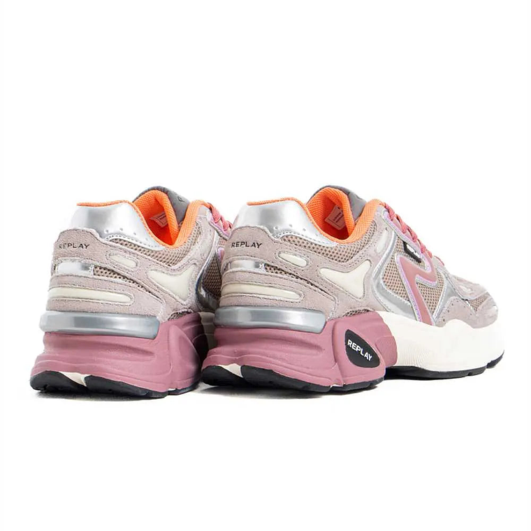 Tenis Replay para Mujer Fucsia 2