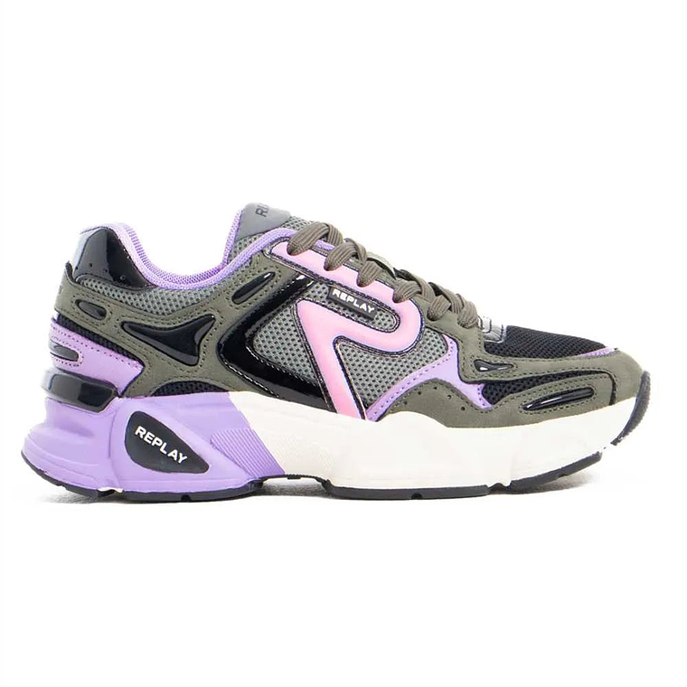Tenis Replay para Mujer Morado 1