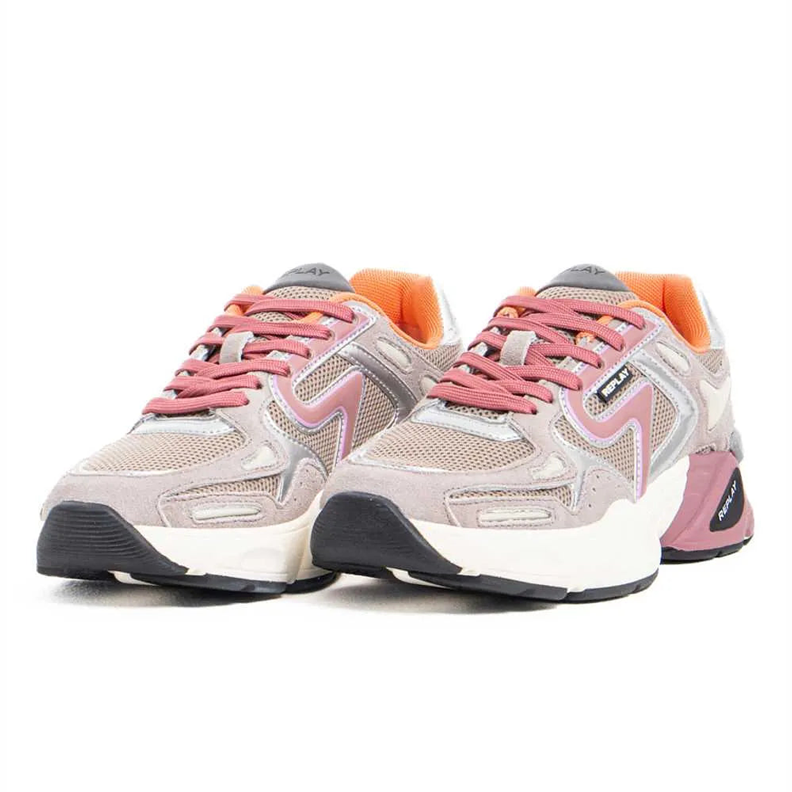 Tenis Replay para Mujer Fucsia 3