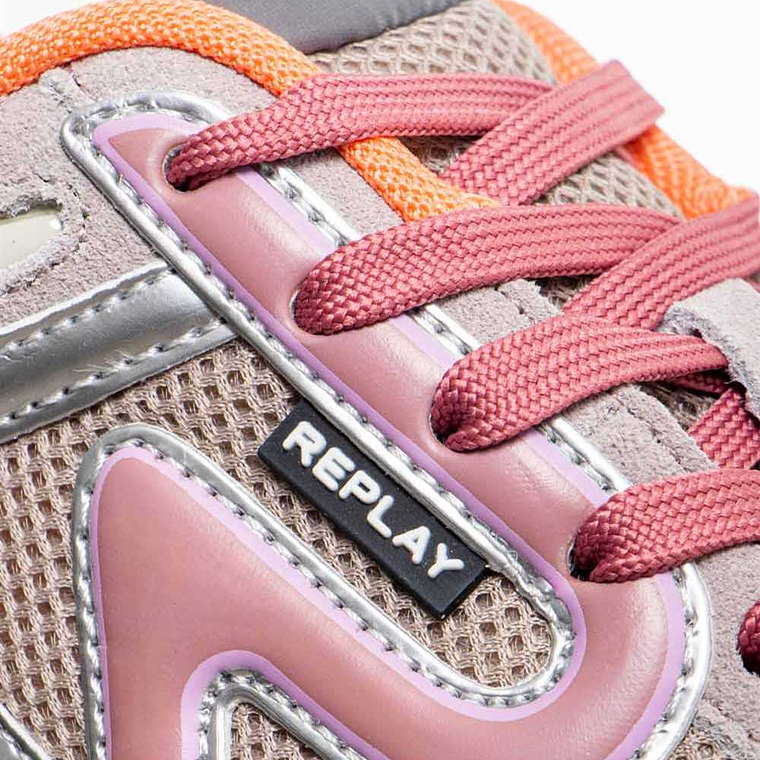 Tenis Replay para Mujer Fucsia 4