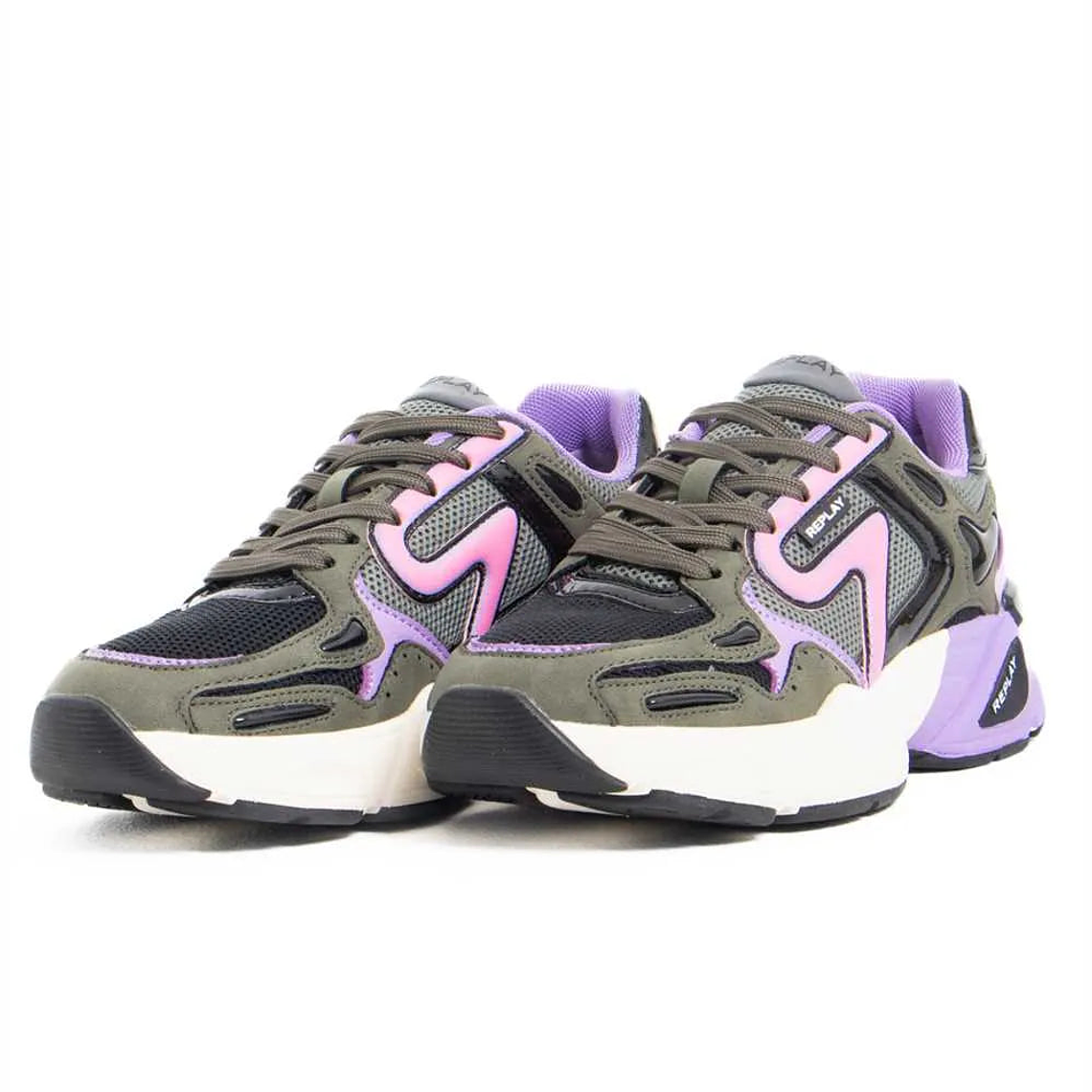 Tenis Replay para Mujer Morado 3
