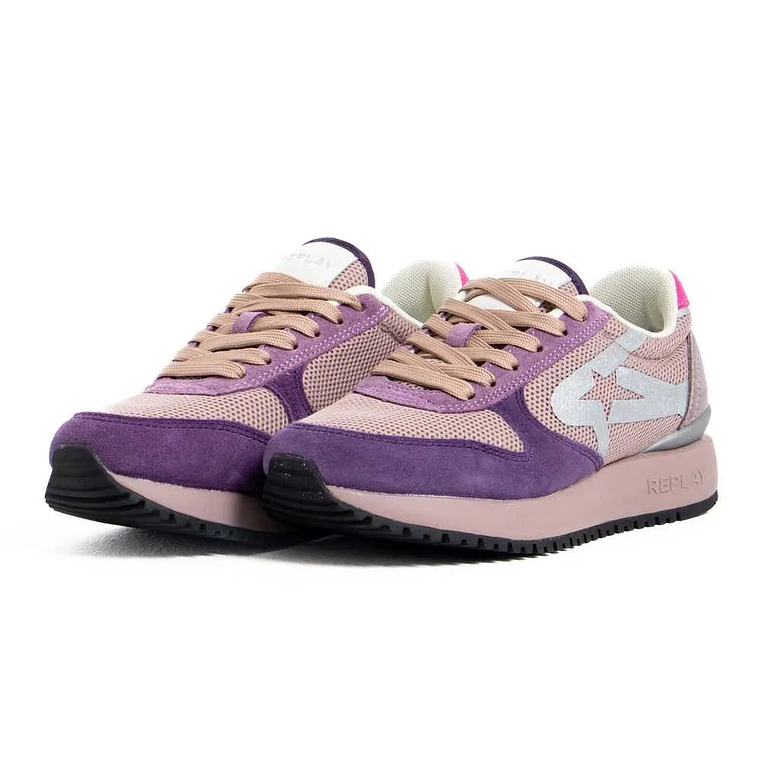 Tenis Replay para Mujer Morado 3