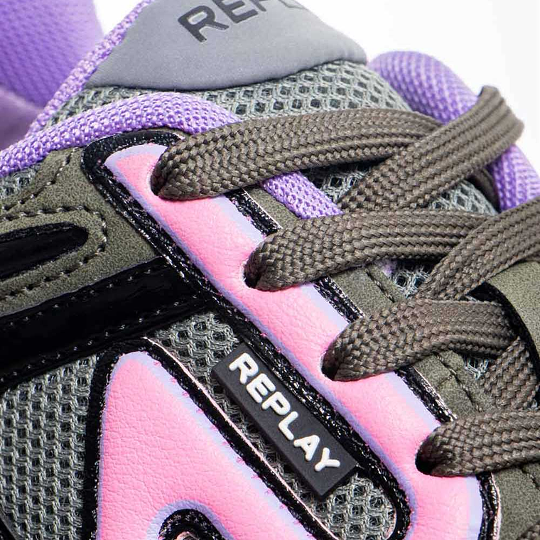 Tenis Replay para Mujer Morado 4