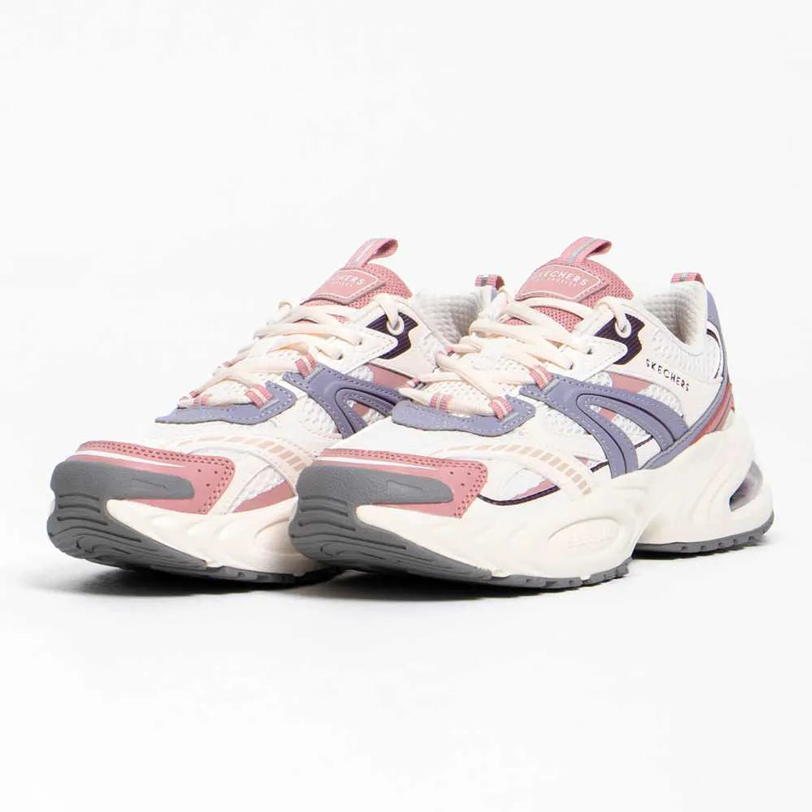 Tenis Skechers para Mujer Beige 3