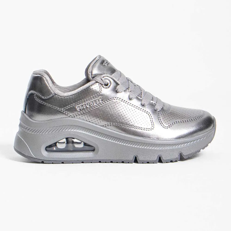Tenis Skechers para Mujer Gris 2