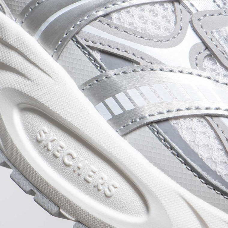 Tenis Skechers para Mujer Blanco 4