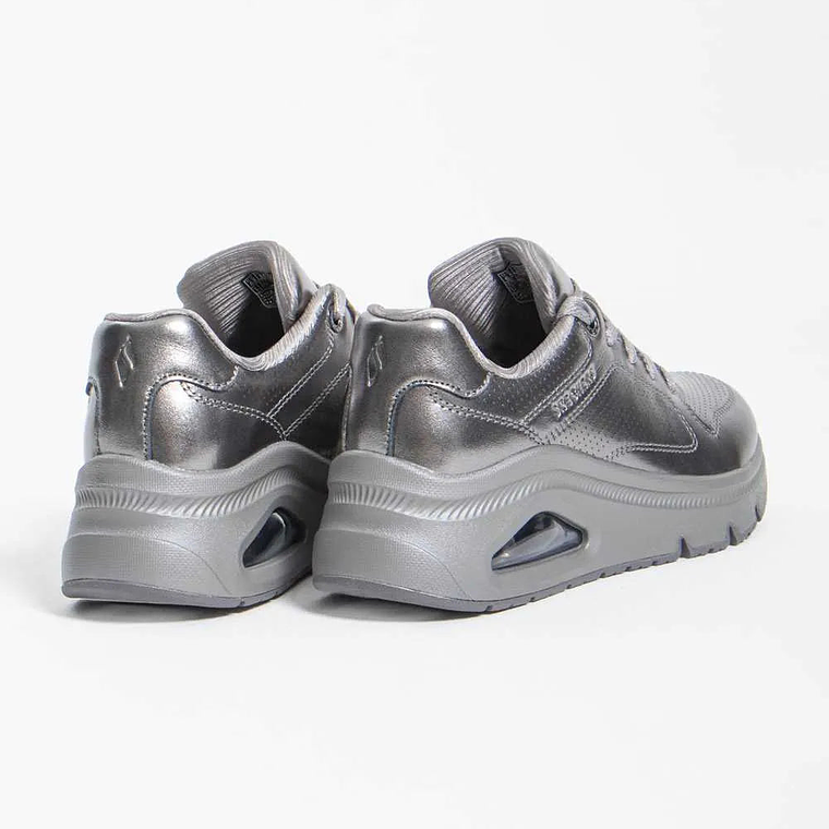 Tenis Skechers para Mujer Gris 3