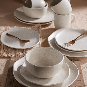 Vajilla 4 Puestos 16 Piezas Orión Reactivo