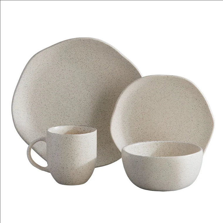 Vajilla 4 Puestos 16 Piezas Orión Reactivo 3