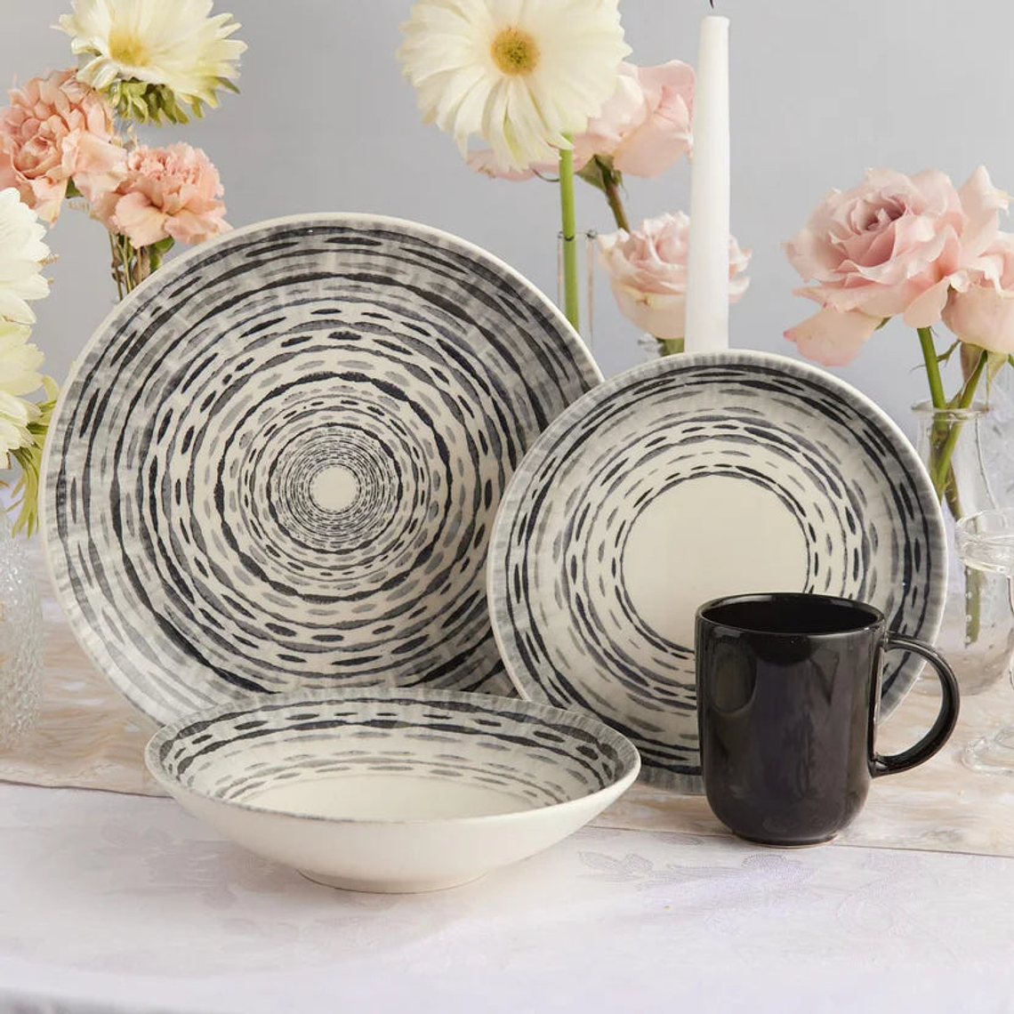 Vajilla Cleo 4 puestos 16 piezas 5