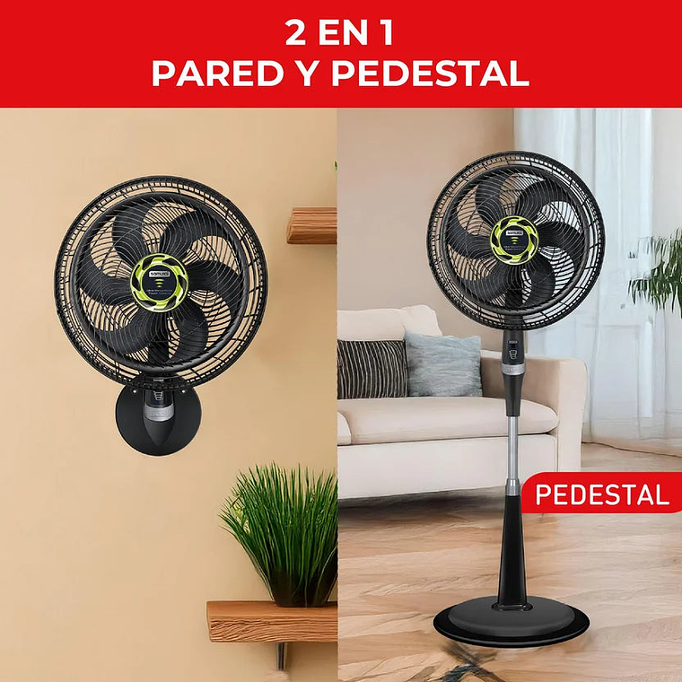 Ventilador de Torre SAMURAI Eole Infinite Negro con Plateado 2