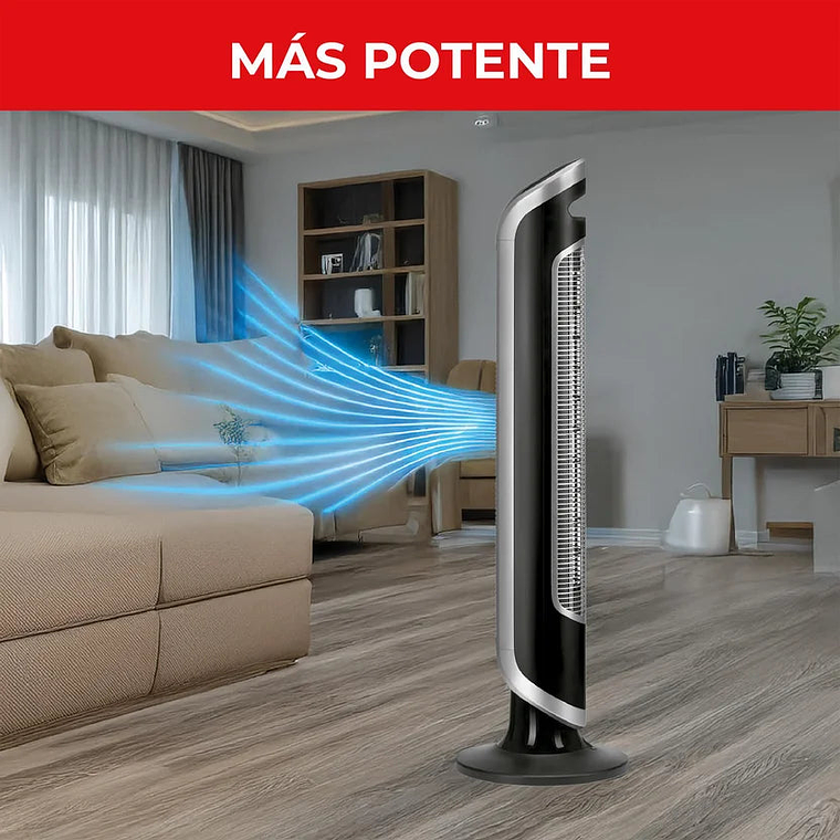 Ventilador de Torre SAMURAI Eole Negro 2